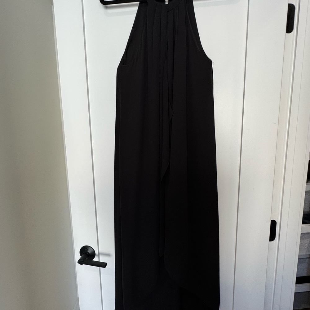 Elegant Black Sleeveless Dress